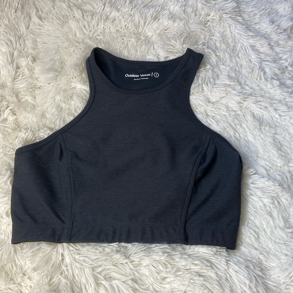 Outdoor Voices Athena Compression Crop Top Sports Bra